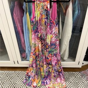 Kobi Halperin Multicolor Floral Dress